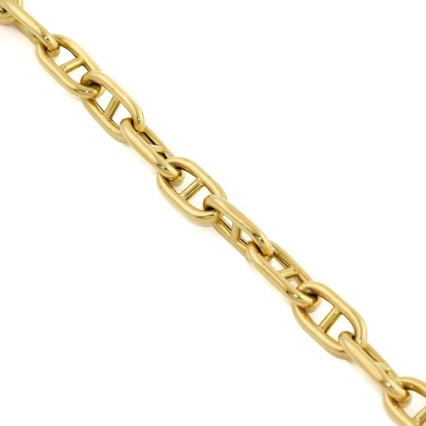 18k x 10mm Marine Link Bracelet