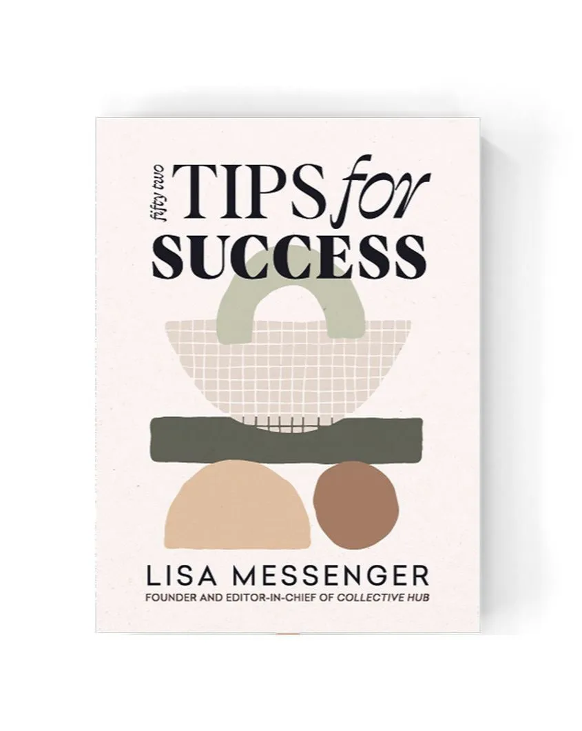 52 Tips for Success Card Deck