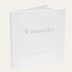 9 Month Linen Pregnancy Journal