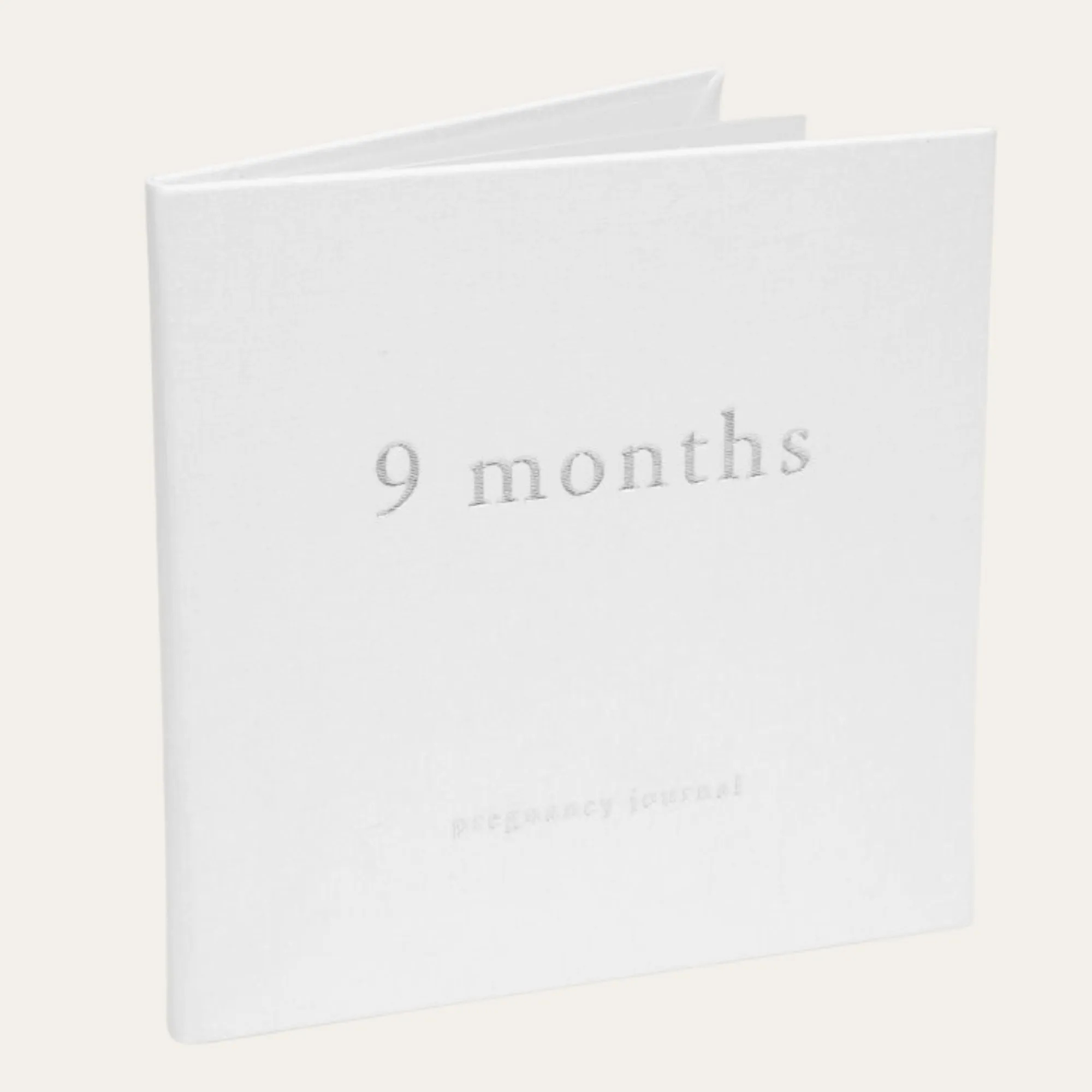 9 Month Linen Pregnancy Journal