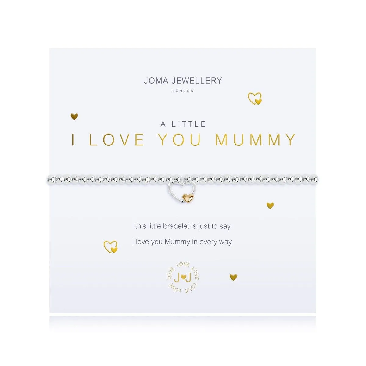 A Little 'I Love You Mummy' Bracelet by Joma Jewellery