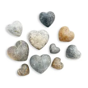 African Soapstone Hearts