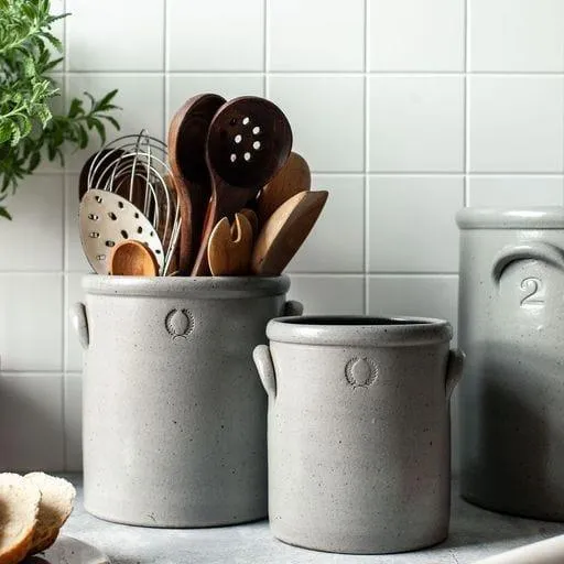 Agrarian Crock in Stone by Farmhouse Pottery