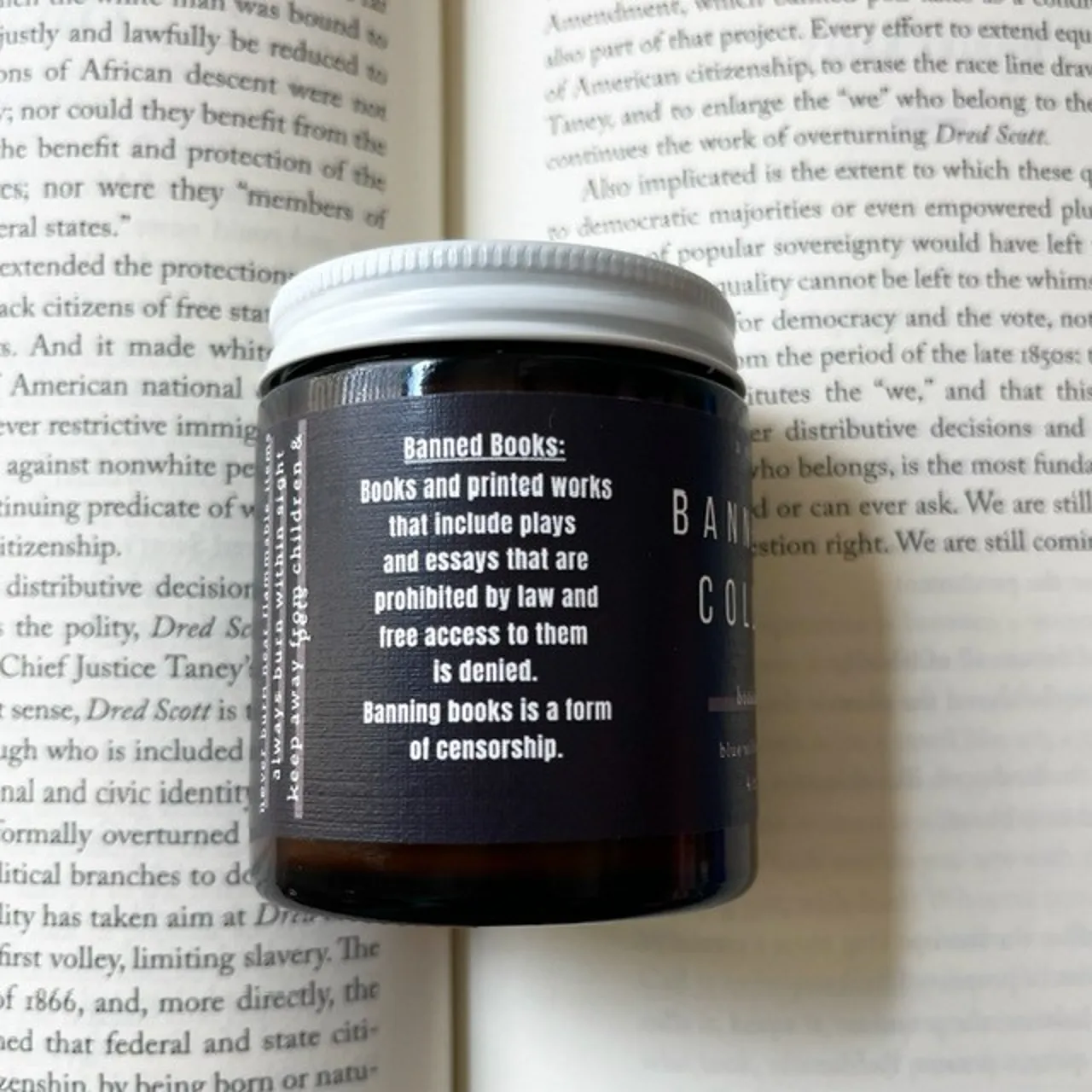 Banned Book Collector Candle - 4oz