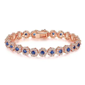 Blue Crystal Bracelet