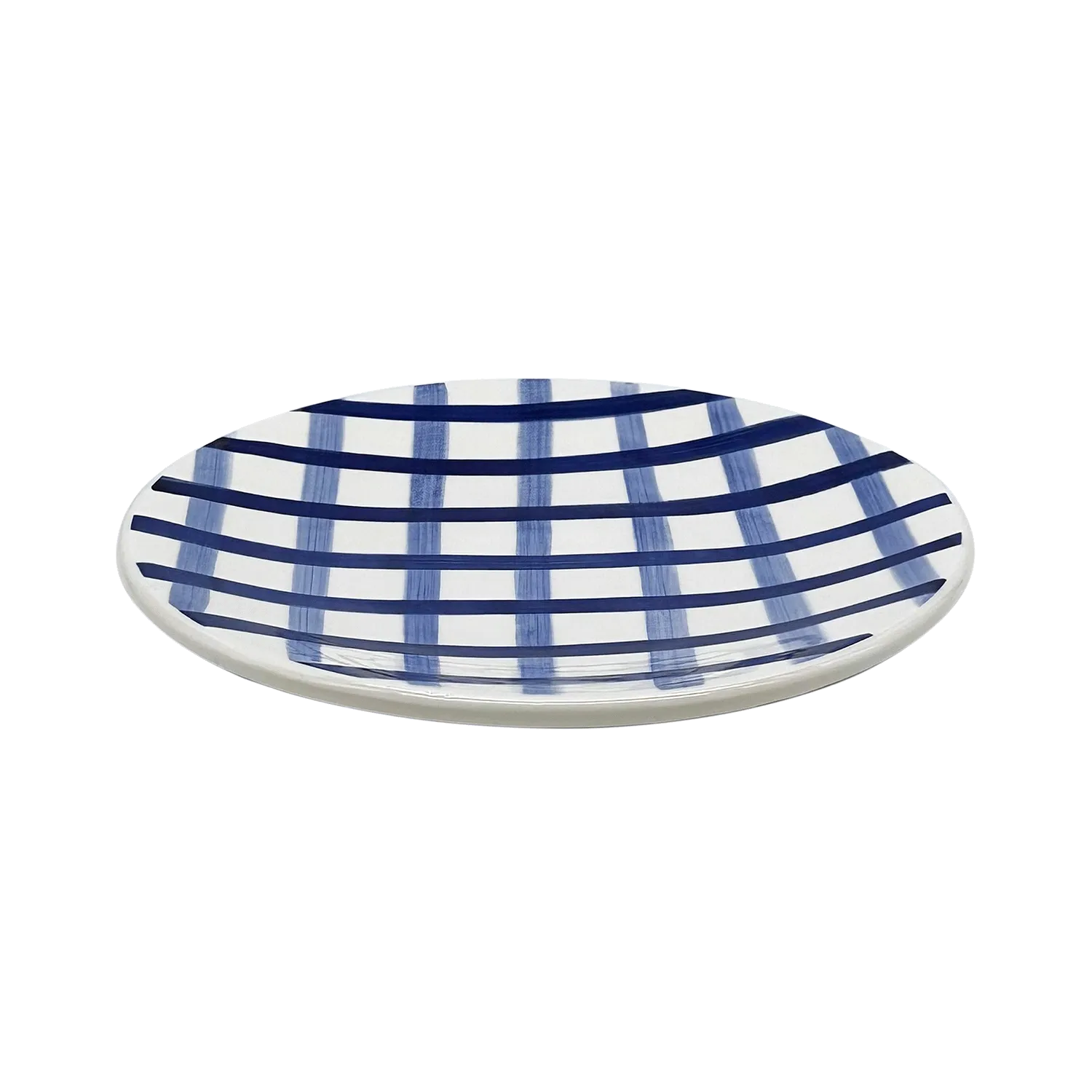 Blue Trellis Dinner Plate