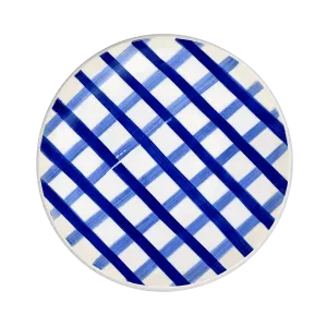 Blue Trellis Dinner Plate