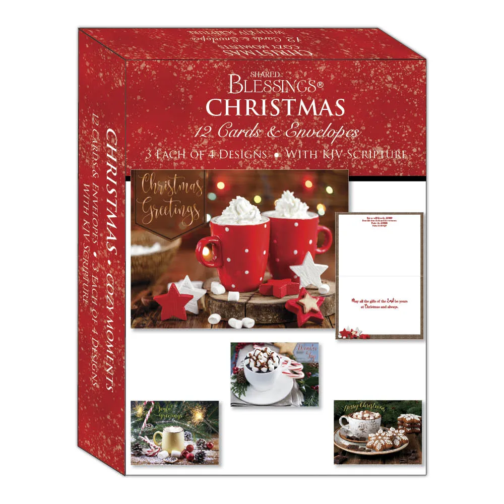 Boxed Christmas Cards - Cozy Moments