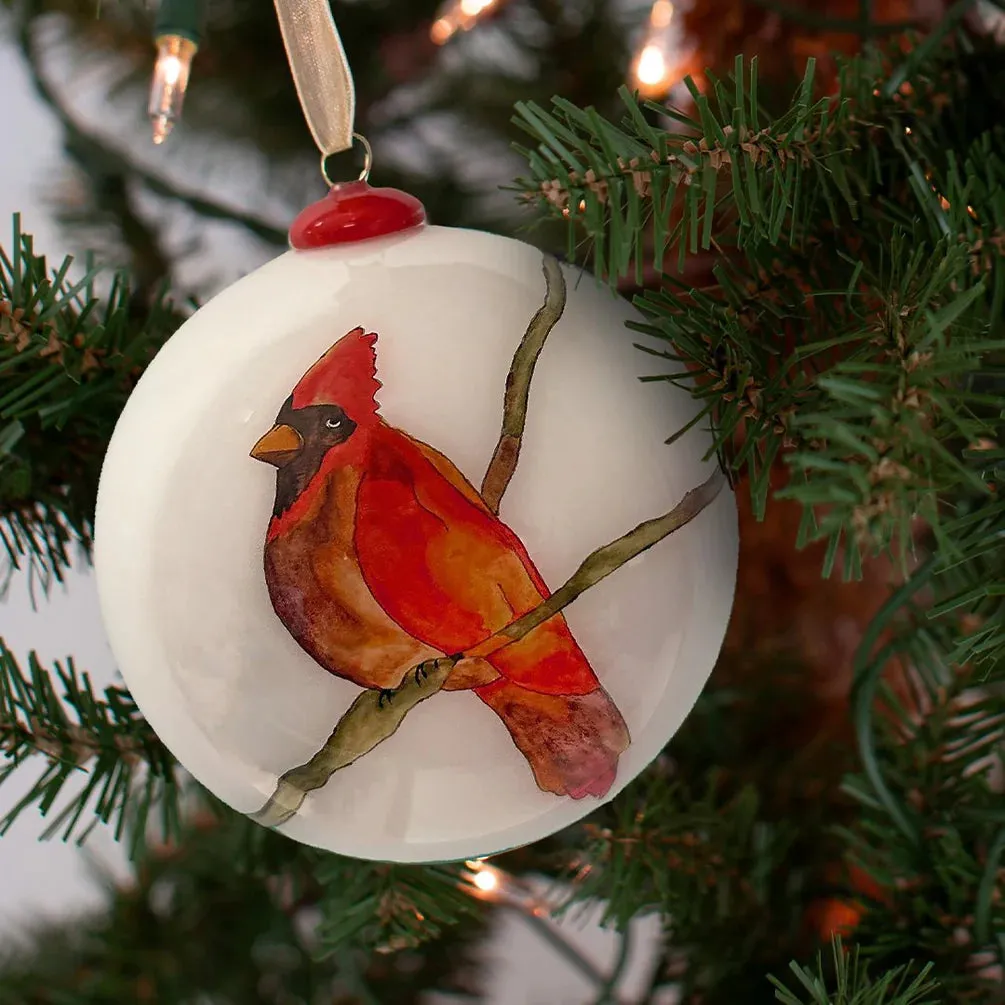 Cardinal Ornament