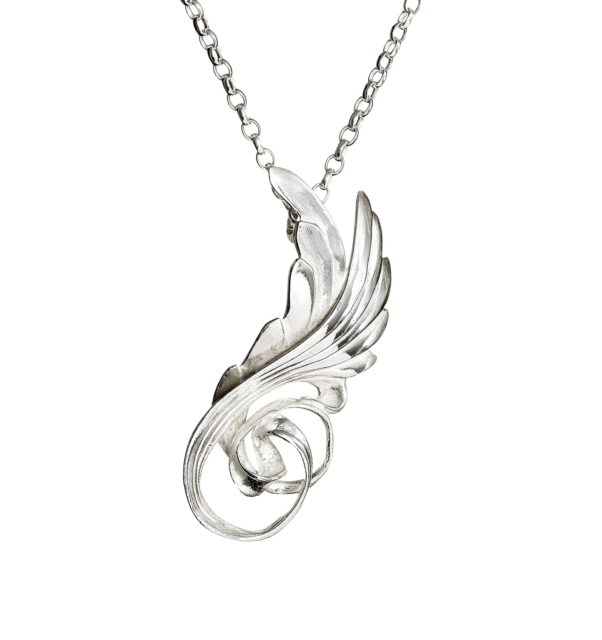 Celtic Knot Angel Wing Pendant