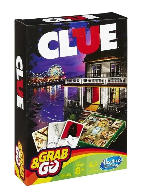 Clue Grab & Go Board Game