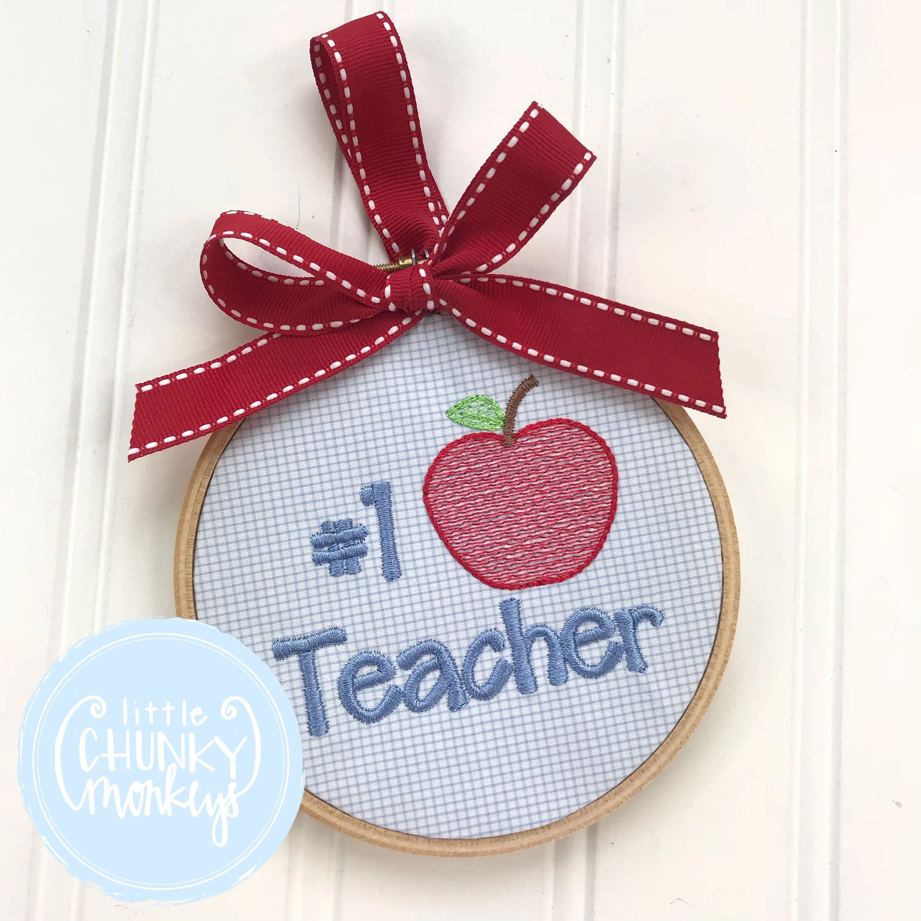 Copy of #1 Teacher Ornament