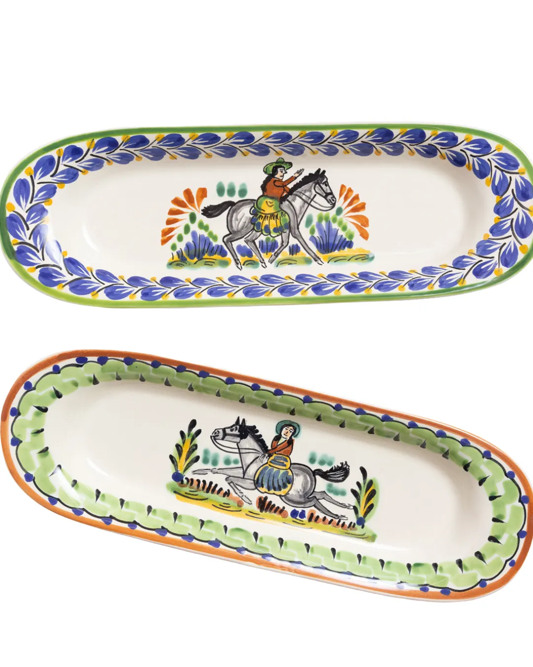 Cowgirl Oval Platter Asst