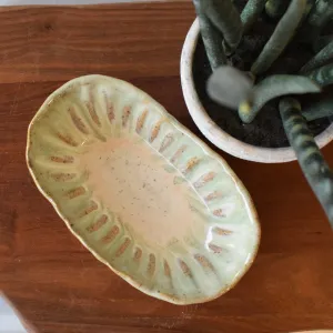 Crimped Side Dish Matcha