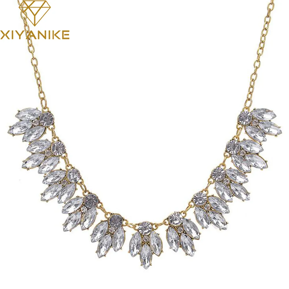 Crystal Bib Necklace