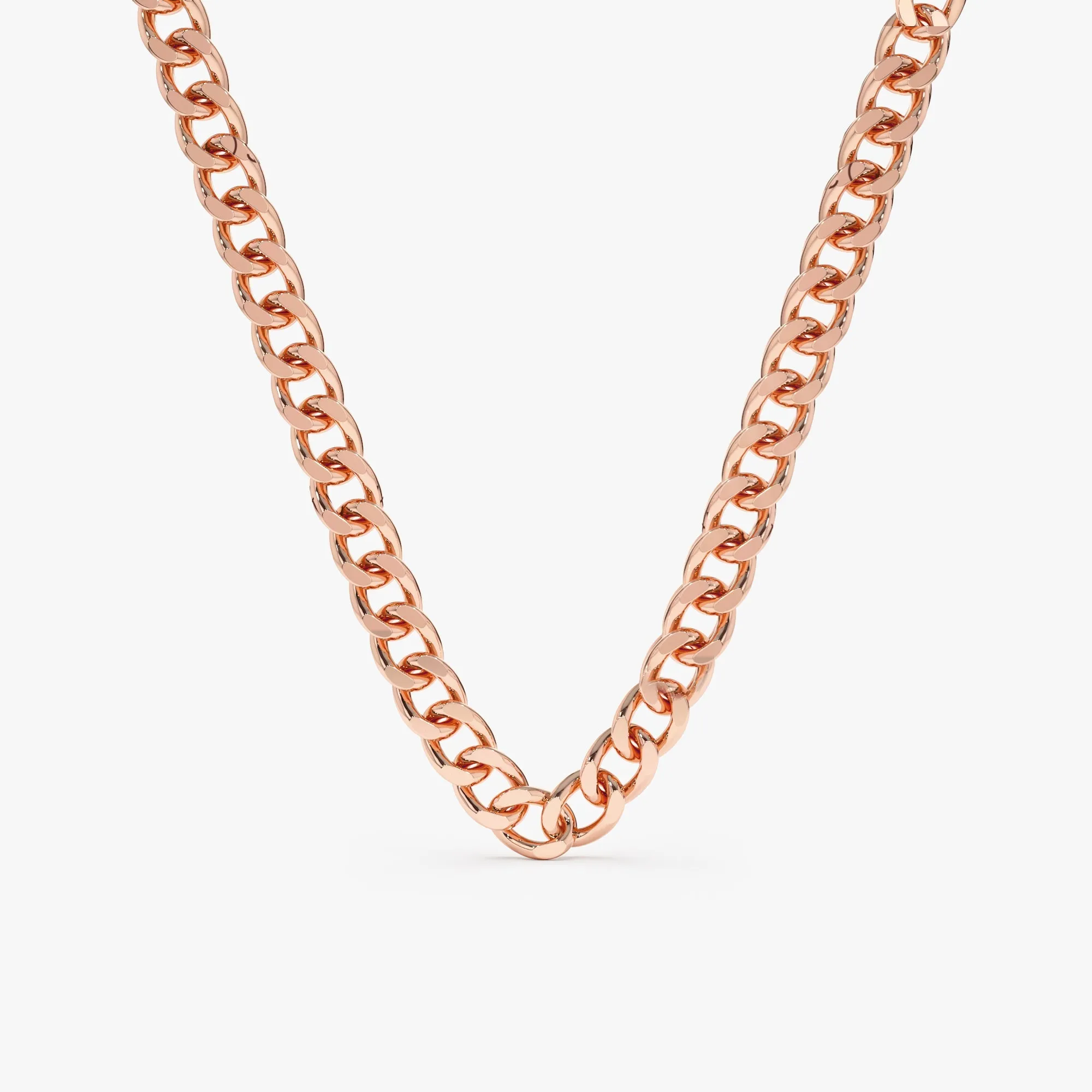 Cuban Link Chain Necklace - 3 mm, Mira