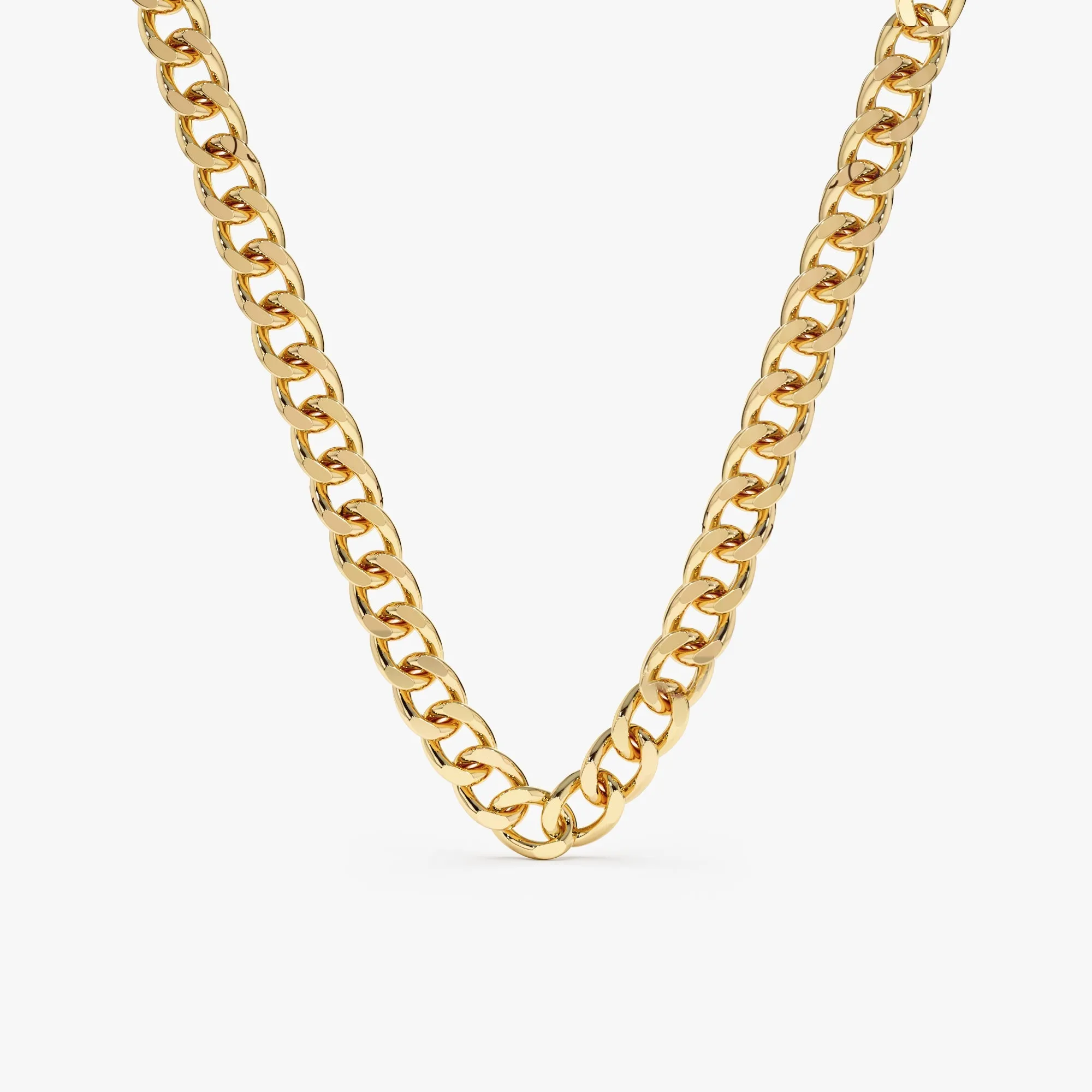 Cuban Link Chain Necklace - 3 mm, Mira