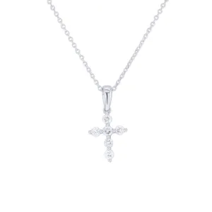 Devout Diamond Cross Necklace