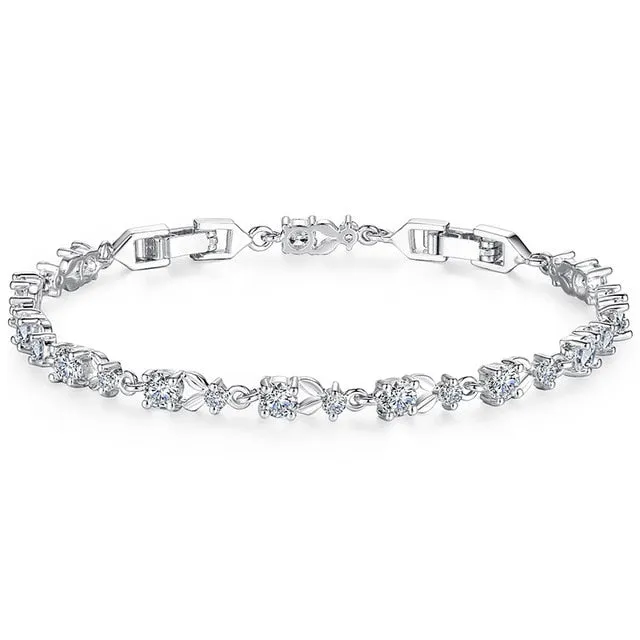 Diamond Chain Link Bracelet