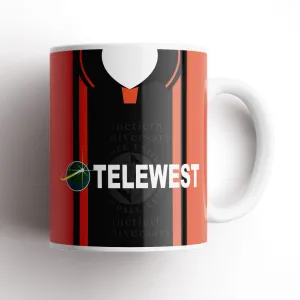 Dundee United 2000 90th Anniversary Kit Mug