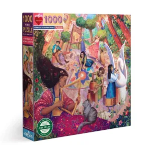 eeBoo 1000pc Puzzle - Pantheon of Women Artists