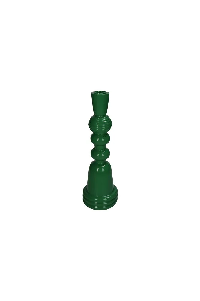 Emerald Green Candlestick Holder