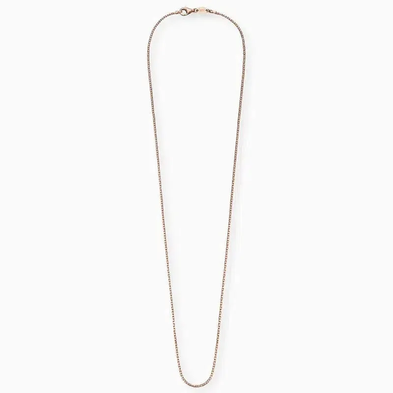 Engelsrufer Korean Chain Necklace - Rose Gold