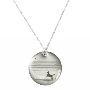 Everyday Artifact Dog On Beach Necklace