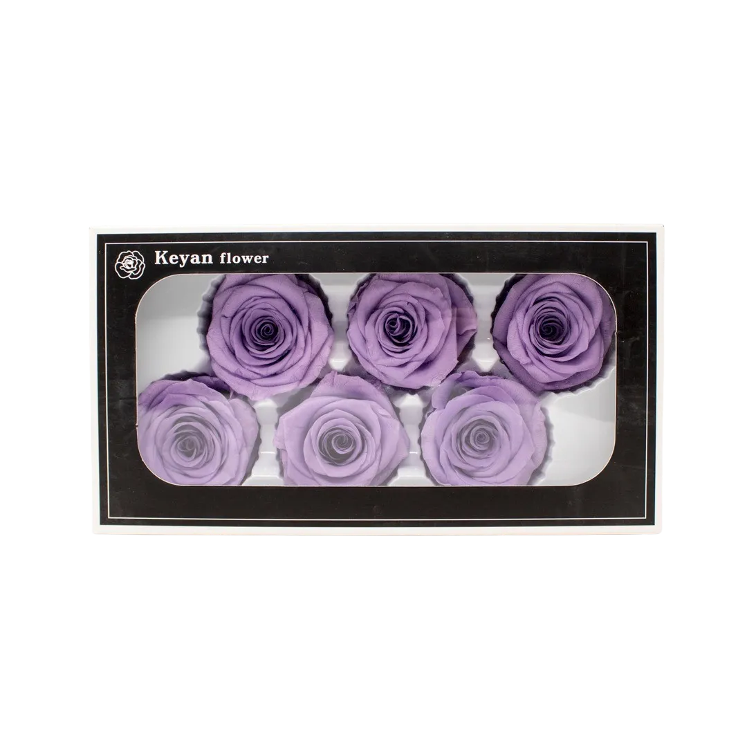 FOREVER ROSES 6PCS LEVANDER 6CM