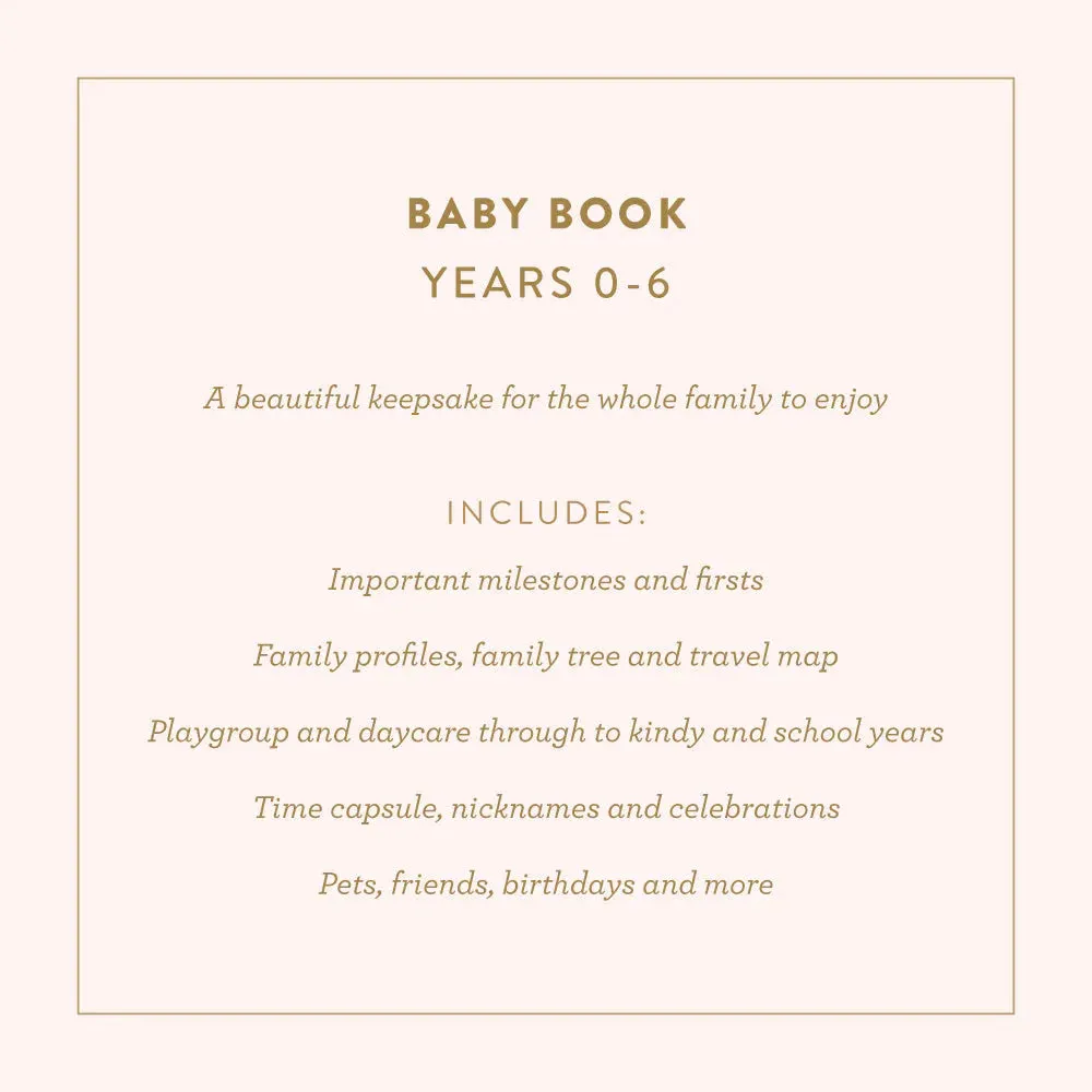 Fox & Fallow - Baby Book Buttermilk