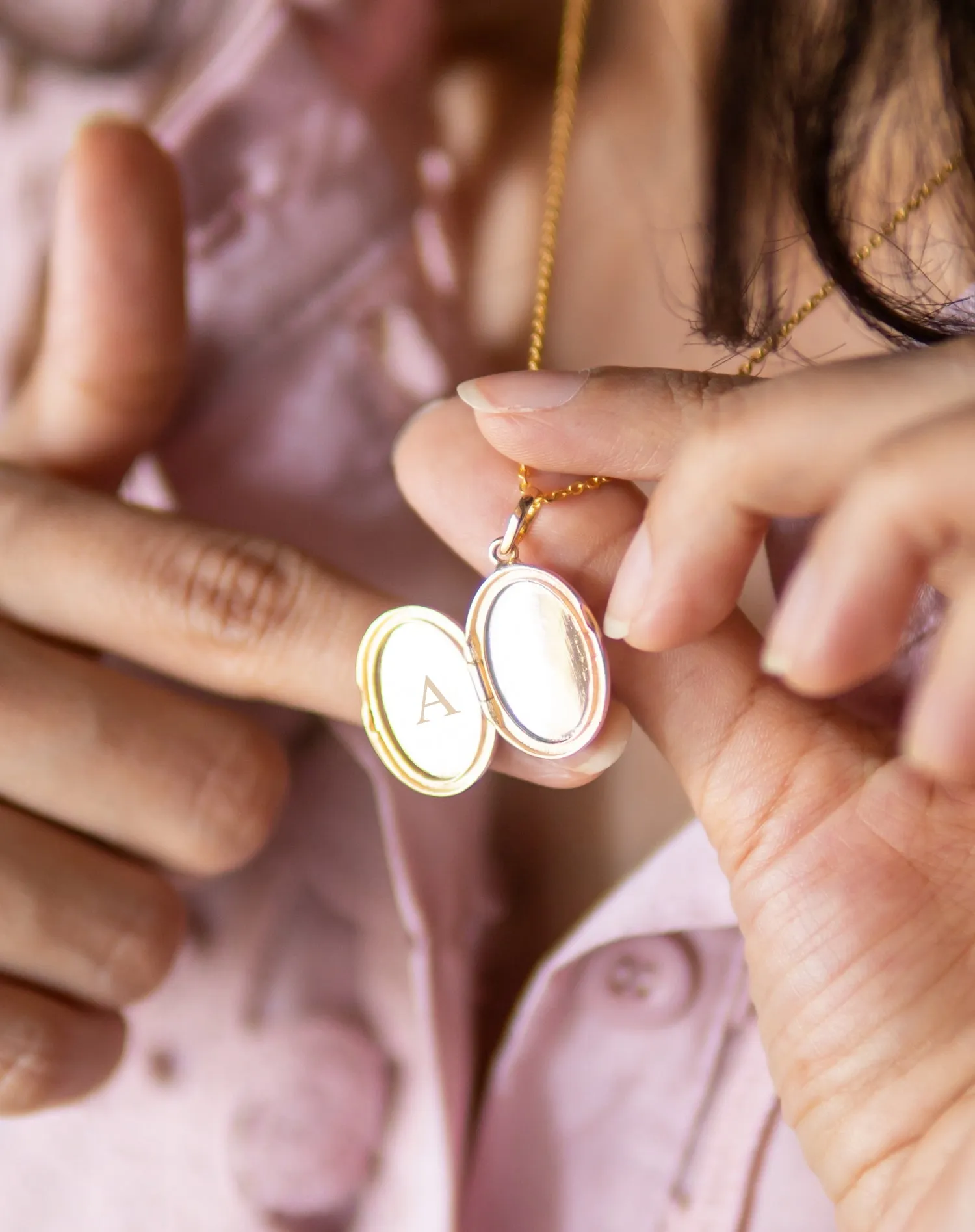 Golden Memories Locket