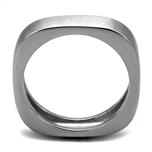 High polished (no plating) Stainless Steel Ring with No Stone for Women Style TK2668