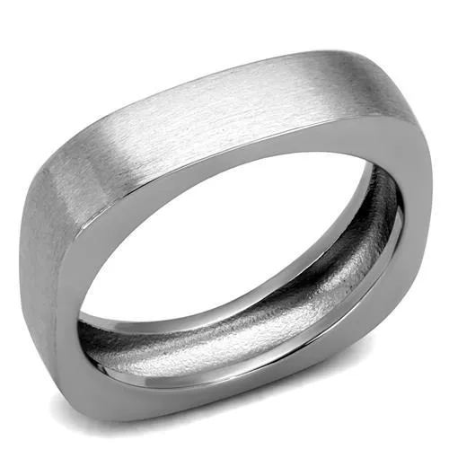 High polished (no plating) Stainless Steel Ring with No Stone for Women Style TK2668