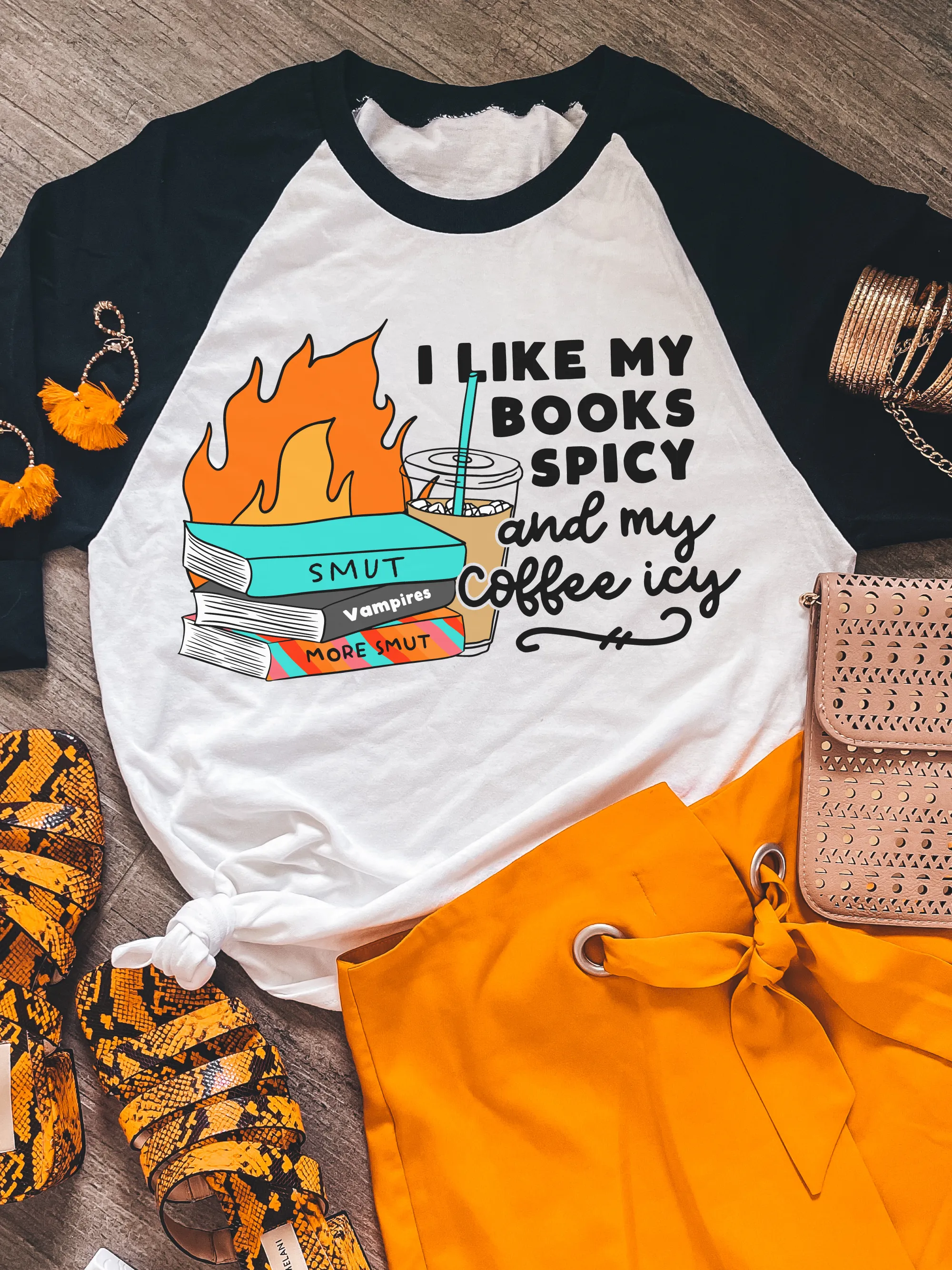 I like My Books Spicy And My Coffee Icy