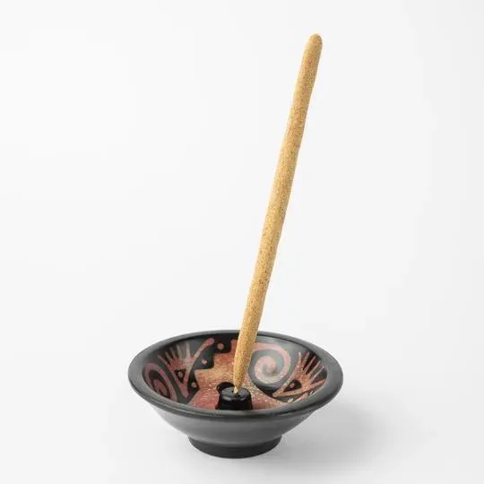 Incense Holder Handmade in Chulucanas, Peru