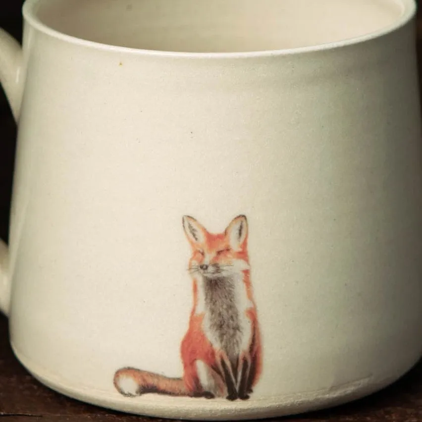 Irish Red Fox Stoneware Mug