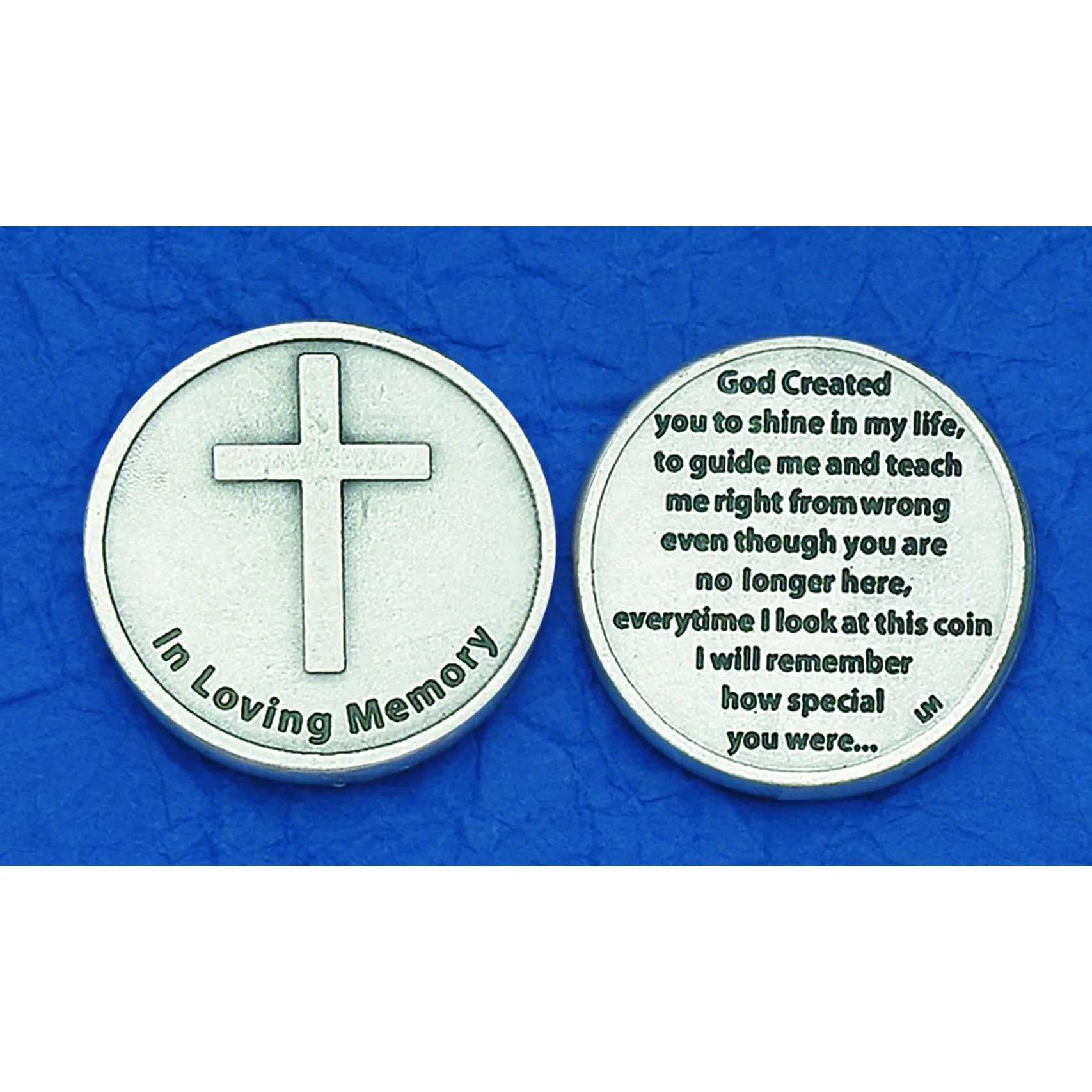 Italian Token - God Created You (Bereavement) - Pack of 25