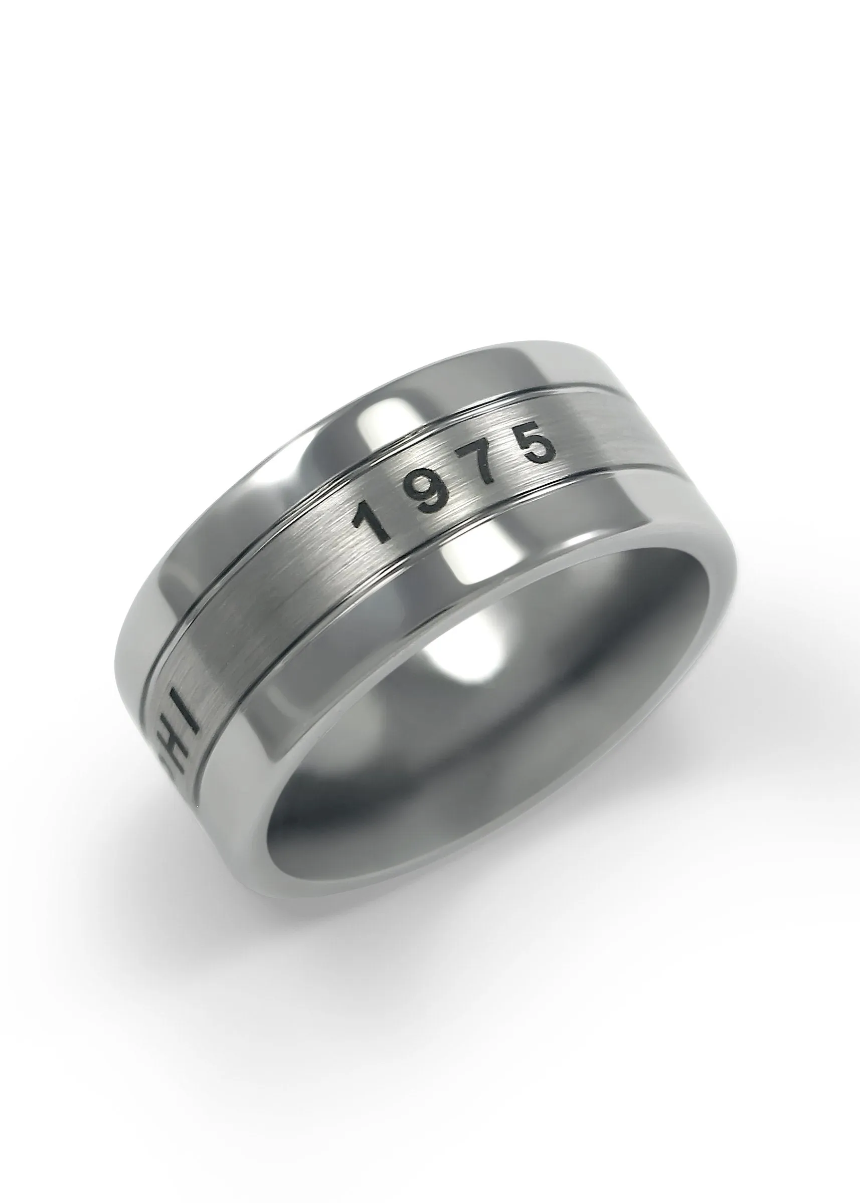 Lambda Theta Phi Tungsten Ring