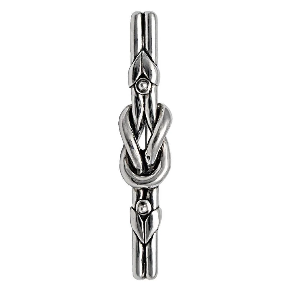 Love Knot Brooch in Sterling Silver (K-09)