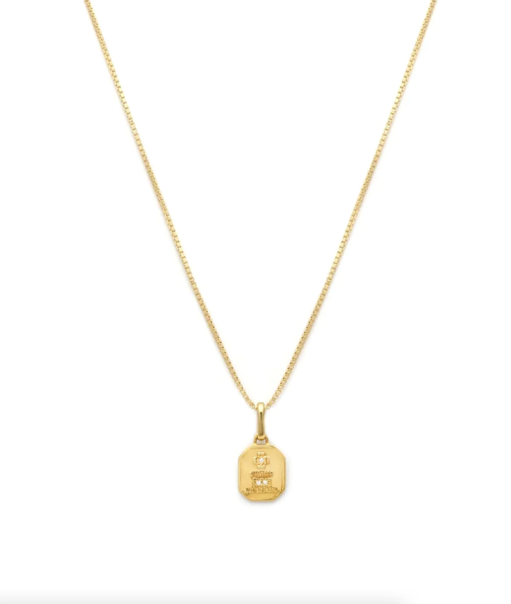 Love Token Necklace | Square