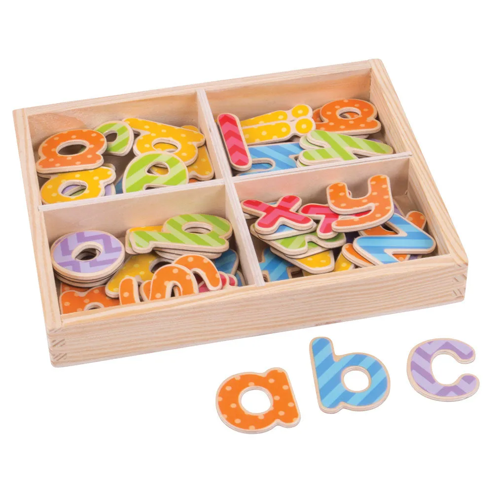 Magnetic Letters - Lowercase By Bigjigs Toys Us