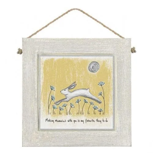 'Making Memories' Wooden Wall Plaque