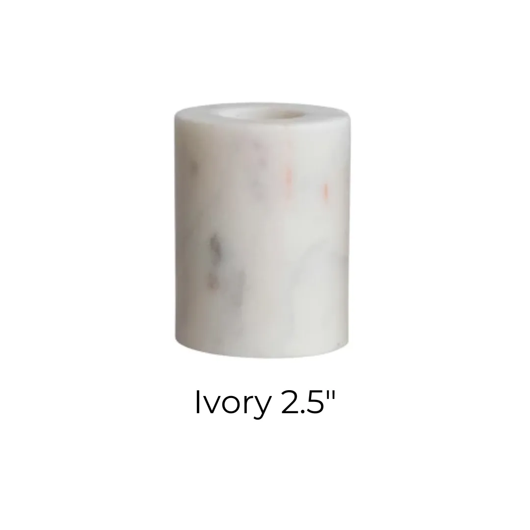 Marble Taper Candle Holder