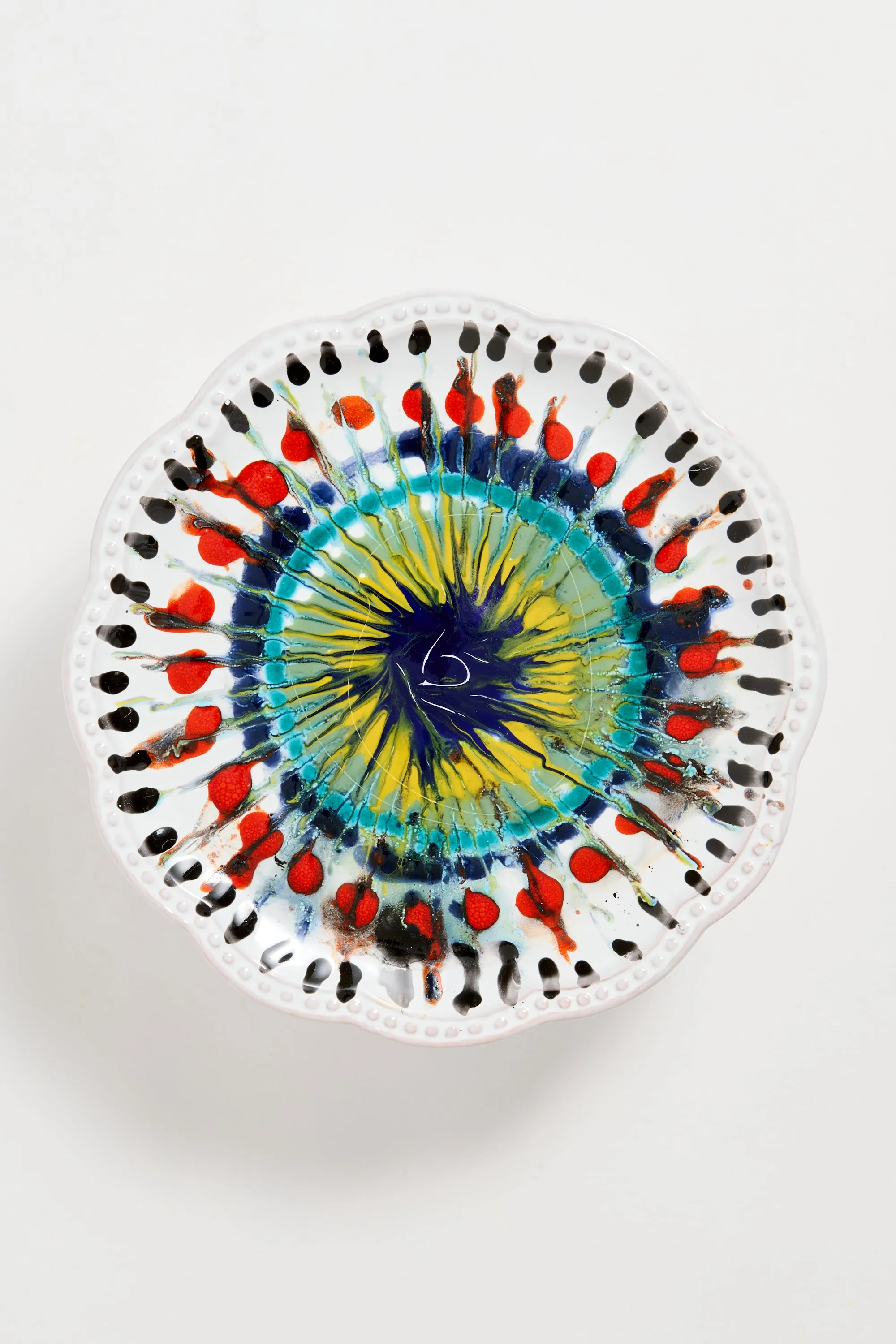 Nicola Fasano Ceramic Cake Plate