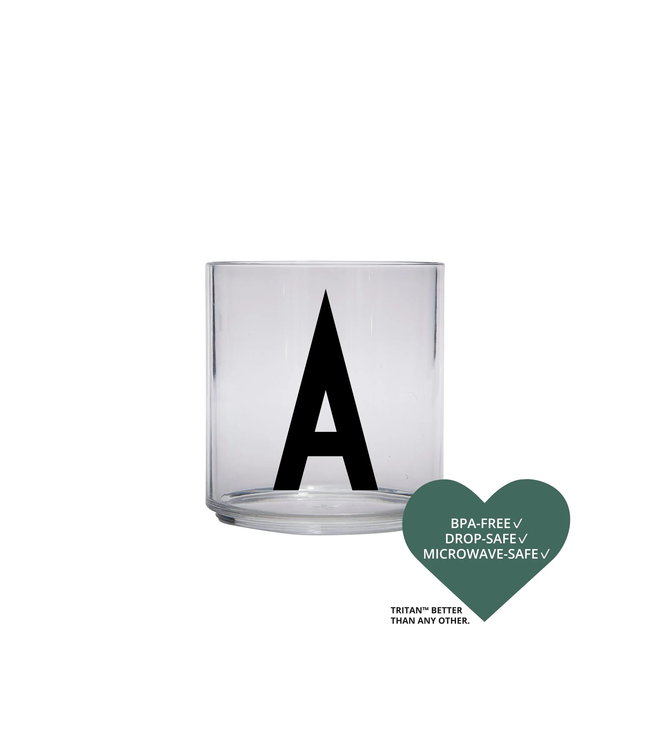 Personal Drinking Glass A-Z