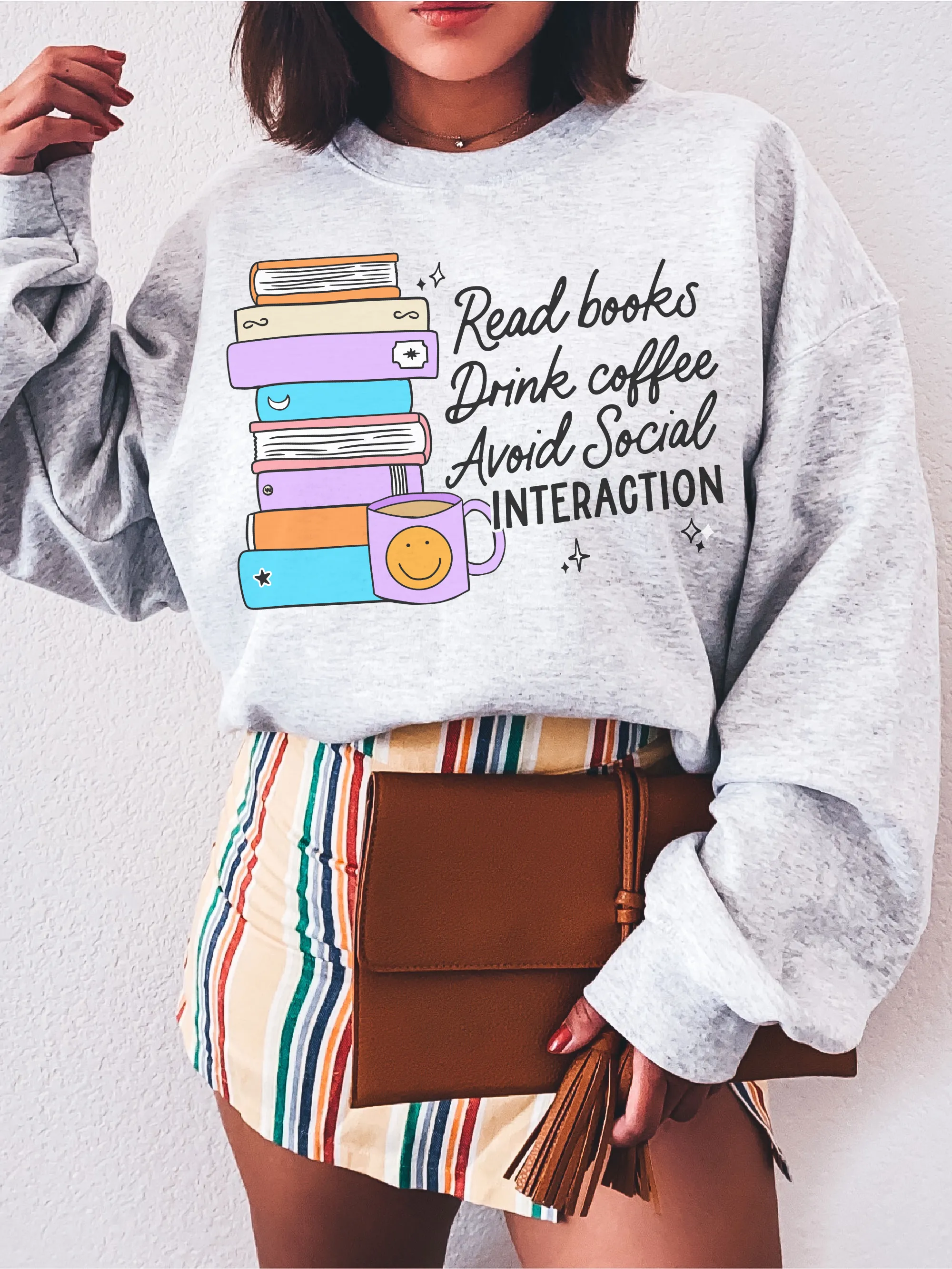 Read Books Drink Coffee Avoid Social Interaction