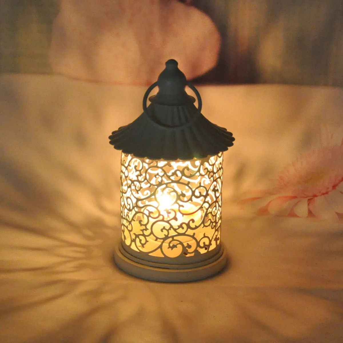 Romantic Moroccan Style Candle Holder