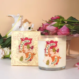 ROSE & CEDARWOOD SCENTED CANDLE