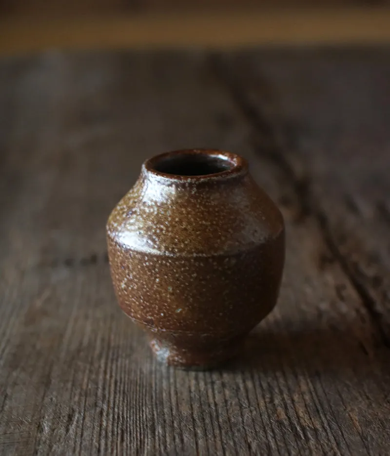 Salt Glaze Small Vase [A]