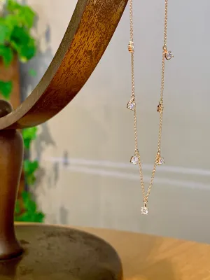 Scatter Diamond Necklace